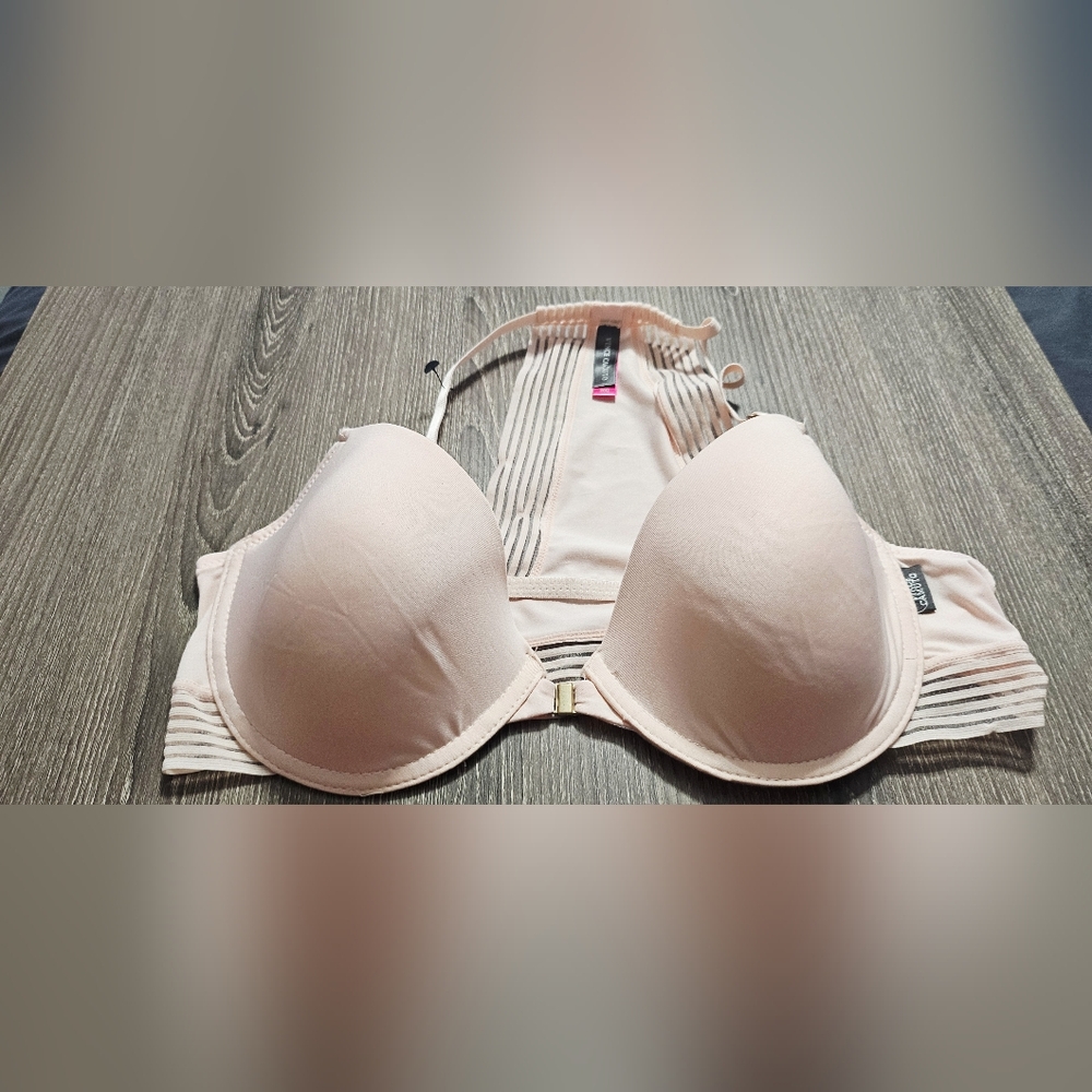 Womens Vince Camuto wire push up bra ballerina pink size 36C